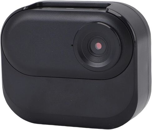 Sanpyl Thumb Action Camera with Magnetic Mount 1080P Recording, 64GB Body Worn POV Camera Type C Transfer for Cycling Motorcycle Travel Vlog (Black) in Saudi Arabia