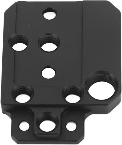 Quick Release Plate CNC Precision Machining Anodizing Stabilizer Extension Aluminum Alloy Quick Mount Plate with 1/4 3/8 Holes for Monitors in Saudi Arabia