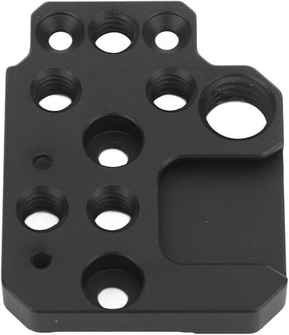 Quick Release Plate CNC Precision Machining Anodizing Stabilizer Extension Aluminum Alloy Quick Mount Plate with 1/4 3/8 Holes for Monitors in Saudi Arabia