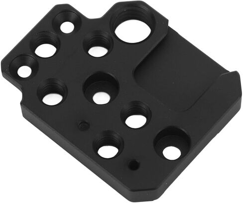 Quick Release Plate CNC Precision Machining Anodizing Stabilizer Extension Aluminum Alloy Quick Mount Plate with 1/4 3/8 Holes for Monitors in Saudi Arabia