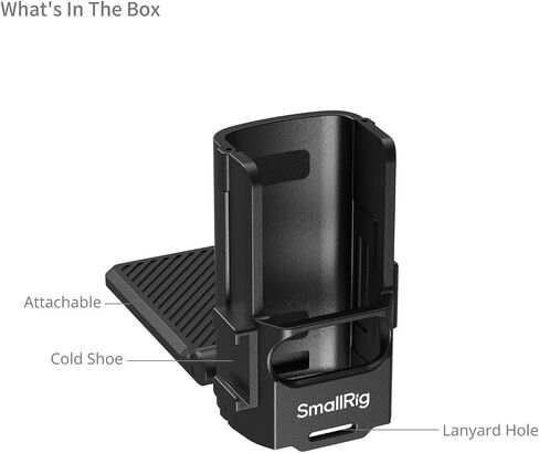 SMALLRIG Magnetic Mount Stand for DJI Osmo Pocket 3, 180° Adjustable Holder with Cold Shoe, 1/4"-20 Threaded Hole, Pocket 3 Multi-Function Magnet Suction Expansion Frame Accessories - 5631 in Saudi Arabia