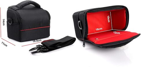 Acouto Camera Bag Camera Bag Portable Lens Carrying Fashion Nylon Travel Storage ElectronicsCamera & PhotoBags & CasesCamera Cases in Saudi Arabia