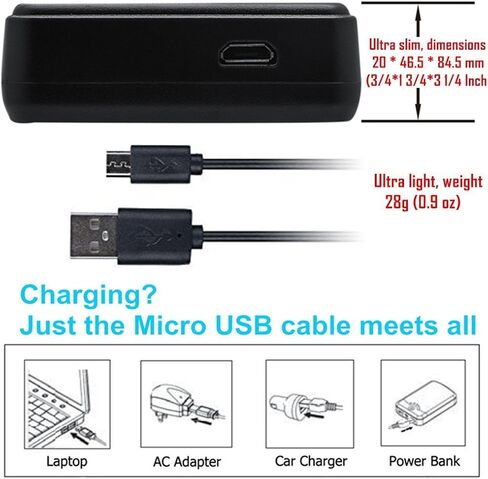 Kastar Slim LCD Charger for Nikon EN-EL24 ENEL24 Rechargeable Li-ion Battery Work with Nikon 1 J5 Camera in Saudi Arabia