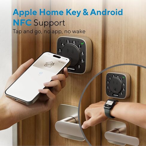 ULTRALOQ Smart Security Bundle: Bolt NFC Smart Lock & IQ 4K AI Camera in Saudi Arabia