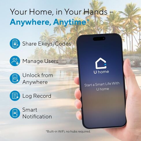 ULTRALOQ Smart Security Bundle: Bolt NFC Smart Lock & IQ 4K AI Camera in Saudi Arabia
