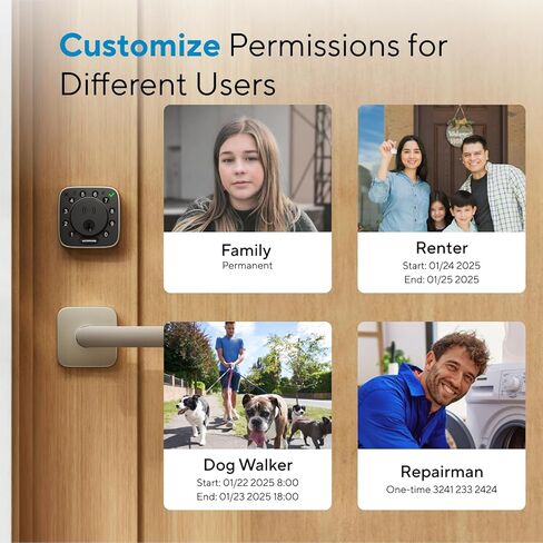 ULTRALOQ Smart Security Bundle: Bolt NFC Smart Lock & IQ 4K AI Camera in Saudi Arabia