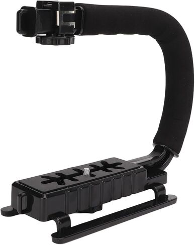 Camera Action Stabilization Grip Black Lightweight Good Hand Feeling U Shape Universal Handheld Camera Stabilization Sponge with Cold Shoe for Video in Saudi Arabia
