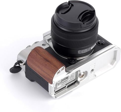 حامل دعامة يد معدنية على شكل حرف L لكاميرا Fujifilm X-T30 II/X-T30، لوحة مدمجة سريعة التحرير لـ Arca، مقبض على شكل حرف L متوافق مع كاميرات Fujifilm XT20 II/XT20/XT10 II/XT10 (فضي) in Kuwait