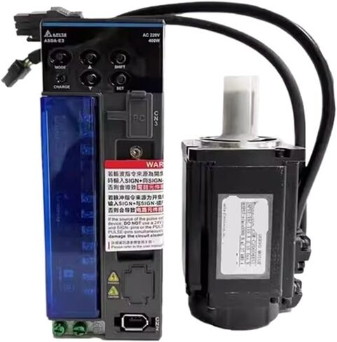 1pcs E3 Series 400w Servo Driver ASD-E3-0421-L Servo Motor ECM-E3M-C20604RSE ECM-E3M-C20604SSE with 3M Cable(Motor Kits) in Saudi Arabia