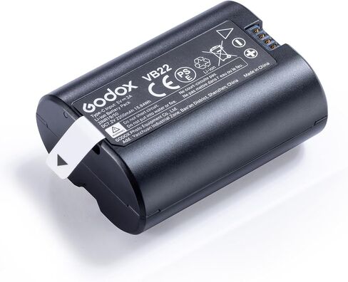 بطارية GODOX VB22 لـ V480، استبدال البطارية مع منفذ USB C لـ V480C V480S V480N V480O V480F فلاش الكاميرا Speedlite in Saudi Arabia