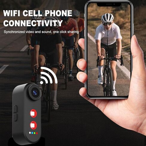 Bike Camera, IPX6 Water Proof Loop Recording Bike Rear View Camera 4K for Cycling (Without Memory Card) in Saudi Arabia