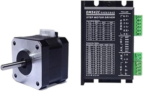 1pcs Nema17 Motor Stepper Motor 0.13N with Driver Controller TB6600/DM542C 1.5A Motor 42BYGH24(with TB6600,with Hx2.54) in Kuwait