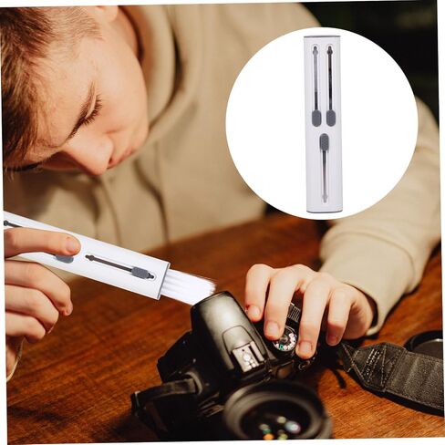 NUOBESTY 1Set Electronics Cleaning Kit for Headphones Multifunctional Earphone Cleaning Tool with Hidden Triple Heads for Wired Devices Durable Design for Dirt in Saudi Arabia