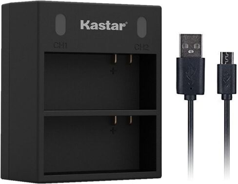Kastar Dual USB Charger for GoPro AHDBT-201, AHDBT-301, AHDBT-302, Gopro3 and GoPro Hero3+, Hero3, HD Motorsports Hero, Surf Hero, Hero Naked, Hero 960, Hero HD 1080p in Saudi Arabia