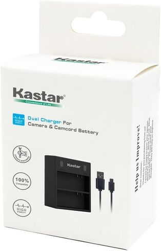 Kastar Dual USB Charger for GoPro AHDBT-201, AHDBT-301, AHDBT-302, Gopro3 and GoPro Hero3+, Hero3, HD Motorsports Hero, Surf Hero, Hero Naked, Hero 960, Hero HD 1080p in Saudi Arabia