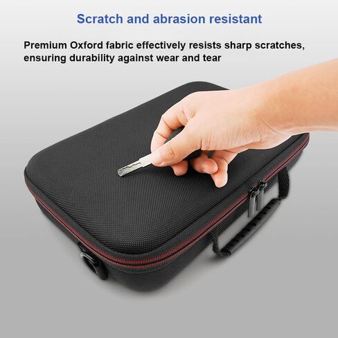 Portable Large Compact Storage Bag for DJI OSMO 360 Panoramic Camera and Accessories Oxford Fabric+EVA Travel Carrying Case with Handheld Handle and Shoulder Strap in Saudi Arabia