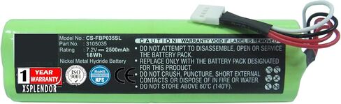 بطارية بديلة للكاميرا الحرارية لـ Fluke Ti25، Ti-25، Ti20-RBP، TiR، Ti-20، TiR1، Ti9، Ti10، Ti-10، Ti20 PN 3524222، 3105035، Ti20-RBP 2500 مللي أمبير في الساعة in Kuwait