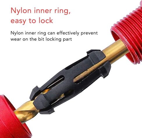 Adjustable Drill Stop Collar Bit Stopper Step Drill Positioner for 0.24 to 0.43in Drill Bit in Saudi Arabia
