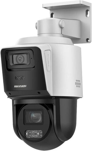 كاميرا DS-2SE3C404MWG-E/14 PTZ IP خارجية، رؤية ترادفية TandemVu، كاميرات 4MP+4MP 4X POE PTZ، اكتشاف الإنسان والمركبة، أداء منخفض الإضاءة، مقاومة للماء IP66 (الإصدار الإنجليزي الدولي) in Kuwait
