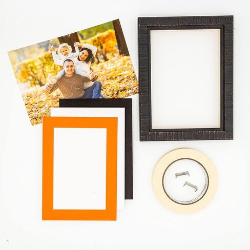 13x19 Mat for 18x24 Frame - Precut Mat Board Acid-Free Orange 13x19 Photo Matte Made to Fit a 18x24 Picture Frame, Premium Matboard for Family Photos, Show Kits, Art, Picture Framing, Pack of 1 Mat in Saudi Arabia