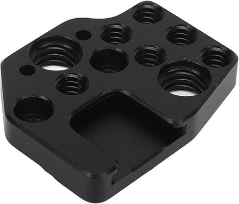 Quick Release Plate, with 1/4 Inch Hole 3/8 Inch Hole Cold Shoe Aluminum Alloy Portable Quick Release Plate for DJI Ronin S SC RS2 RS3 RSC2 Stabilizer in Saudi Arabia