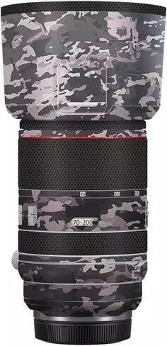 لكاميرا Canon RF 70-200mm F2.8 L is USM غلاف لاصق من الفينيل مضاد للخدش لعدسة الكاميرا معطف واقي ملصق حماية للجسم 70-200 2.8 (تمويه ميداني) in Kuwait