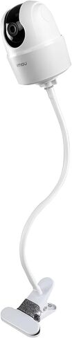 Clip Clamp Mount Compatible with Imou 2K WiFi Security Camera Indoor Pet Dog Baby Camera (White) in Saudi Arabia