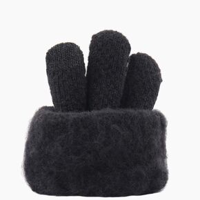 Knitted Gloves Men's Winter Warm Full-Finger Gloves Touch Screen Cycling Women's Soft Cashmere Gloves for Outdoor in Saudi Arabia