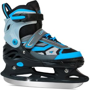 زلاجات ثلجية قابلة للتعديل للأطفال الأولاد والبنات، 4 شفرات حماية ثلاثية الحجم للمبتدئين مع دعم للكاحل للاستخدام في الهواء الطلق وحلبة التزلج in Kuwait