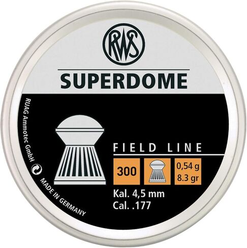 حبيبات مسدس الخط الميداني Umarex RWS Superdome. عيار 177، 8.3 حبة in Kuwait