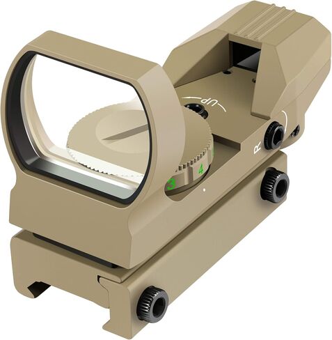 Feyachi Reflex Sight - شبكاني قابل للتعديل (4 أنماط) باللونين الأحمر والأخضر في مشهد واحد! in Kuwait