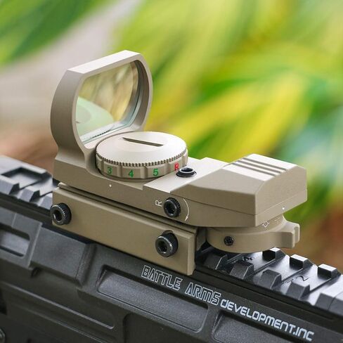 Feyachi Reflex Sight - شبكاني قابل للتعديل (4 أنماط) باللونين الأحمر والأخضر في مشهد واحد! in Kuwait