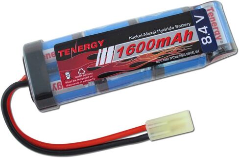Tenergy 8.4V NiMH Flat Battery Pack w/Mini Tamiya Connector High Capacity 1600mAh Battery in Saudi Arabia