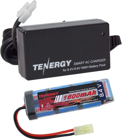 Tenergy 8.4V NiMH Flat Battery Pack w/Mini Tamiya Connector High Capacity 1600mAh Battery in Saudi Arabia