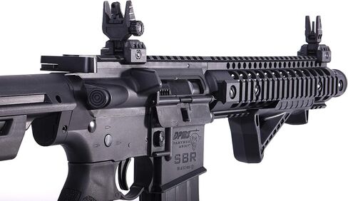 DPMS Full Auto SBR CO2-Powered BB Air Gun with Dual Action Capability in Saudi Arabia