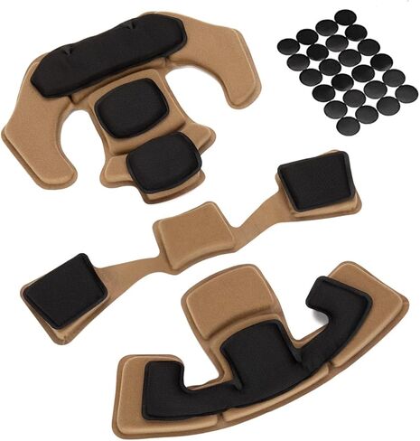 Helmet Padding Memory Foam Pad Protective Mat Helmet Padding Kit for ACH MICH Team Wendy FMA EXF Helmet in Kuwait