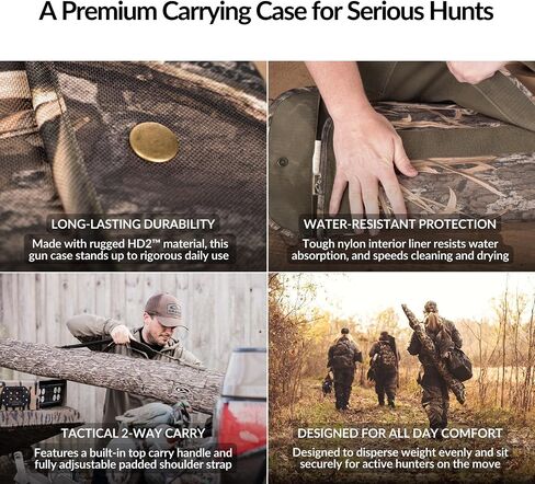 حافظة مسدس ناعمة بفتحة جانبية من Drake Waterfowl® - مقاومة للماء، حزام قابل للتعديل، جيب أنبوبي خانق - حافظة بندقية تكتيكية in Saudi Arabia
