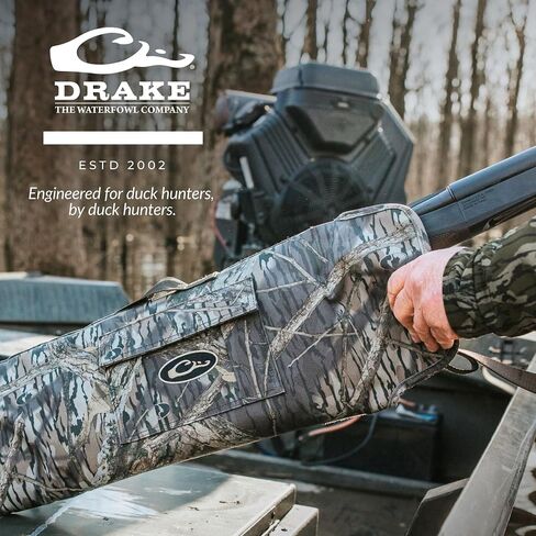 حافظة مسدس ناعمة بفتحة جانبية من Drake Waterfowl® - مقاومة للماء، حزام قابل للتعديل، جيب أنبوبي خانق - حافظة بندقية تكتيكية in Saudi Arabia