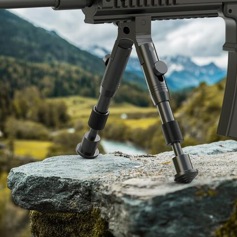 TWOD Tactical Rifle Bipods Adjustable 6-9/6.3-6.9 inch Fit Picatinny Rail with Extra Adapter in Saudi Arabia