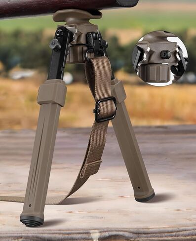 MidTen Sling Swivel Stud Bipod for Rifle - Hunting and Shooting in Kuwait