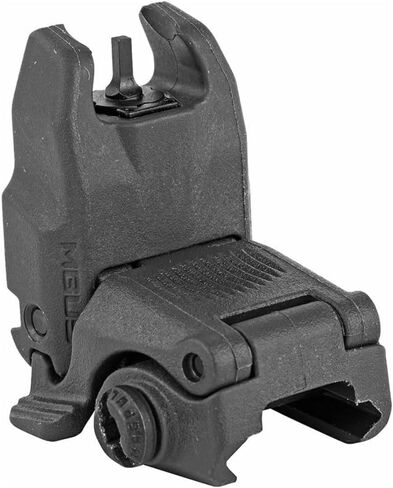 مجموعة رؤية Magpul Industries MBUS Generation II باللون الأمامي والخلفي باللون الأسود in Kuwait