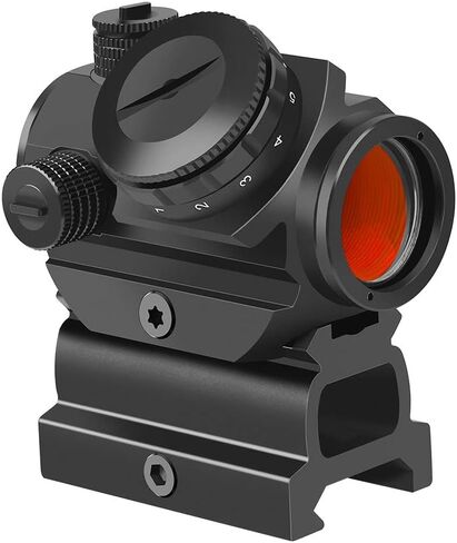 Feyachi RDS-22 2 MOA Red Dot Sight نطاق النقطة الحمراء المدمجة 1 × 22 مم، يمكن اختياره مع 5 فتحات 0.83 بوصة حامل الناهض in Kuwait