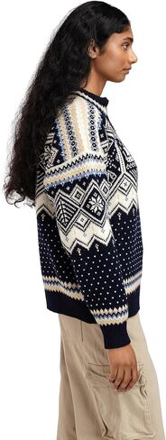 Dale of Norway VM Trondheim Ladies’ Sweater - Pure Wool Knit Sweater for Women in Saudi Arabia