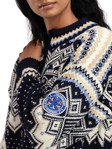Dale of Norway VM Trondheim Ladies’ Sweater - Pure Wool Knit Sweater for Women in Saudi Arabia