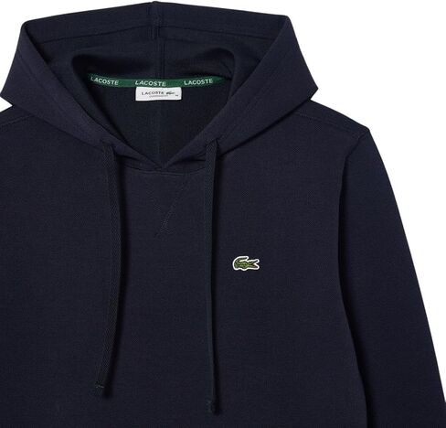 Lacoste womens Relaxed Fit Double Face Pique Hoodie in Saudi Arabia
