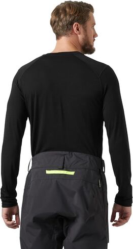 Helly-Hansen Durawool Long Sleeve Henley for Men – Stylish Thermal Top for Outdoor Activities and Casual Wear in Saudi Arabia