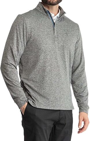 birddogs Men’s Quarter Zip Pullover | Built-in Liner, 4-Way Stretch, Wrinkle-Resistant, Tailored Fit | Work, Golf, Travel in Saudi Arabia