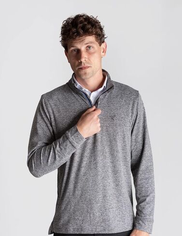 birddogs Men’s Quarter Zip Pullover | Built-in Liner, 4-Way Stretch, Wrinkle-Resistant, Tailored Fit | Work, Golf, Travel in Saudi Arabia