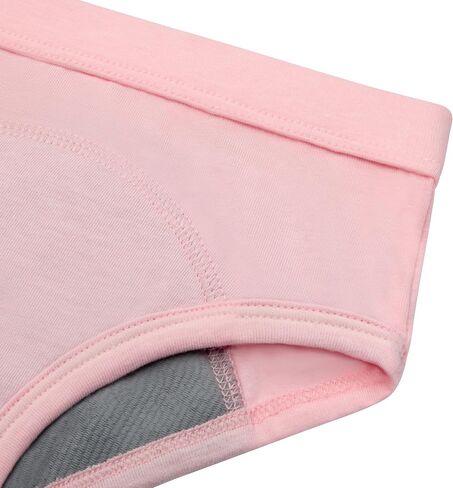 Hanes Girls' Heavy Absorbency Underwear, 5 Pairs, Cotton Toddler Potty Training Briefs, Print in Saudi Arabia