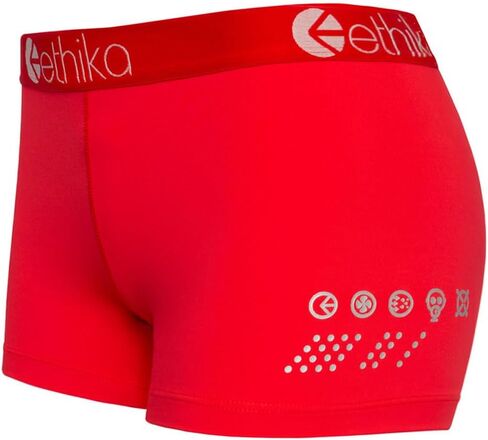 Ethika Girl's SubZero Staple Brief | Neon Red in Saudi Arabia